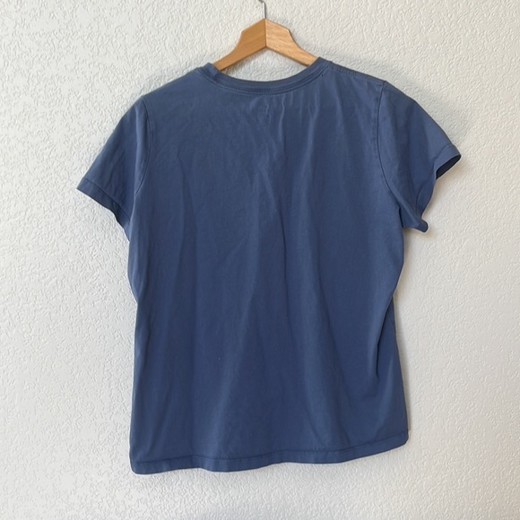 Nike Sports Icon Clash Tee Shirt Pocket Blue and Orange size Extra Large - Picture 10 of 12